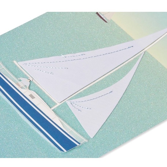 PAPYRUS⛵️Sailboat Birthday Card - Picture 4 of 8